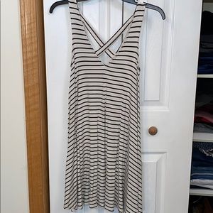 Women’s flowy striped dress/ size small